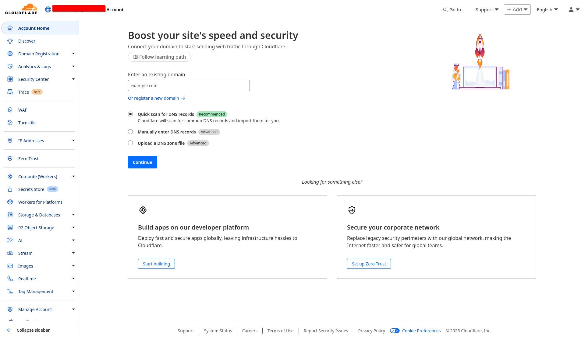 Cloudflared self-host di Linux: Domain Setup